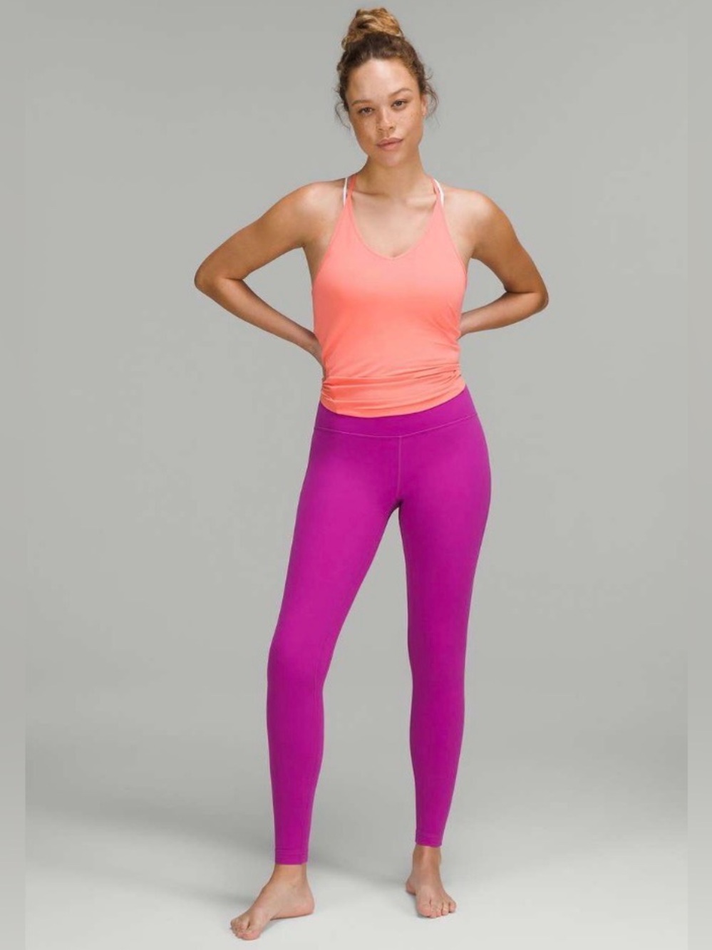 Lululemon Modal-Silk Yoga Tank Top
Raspberry Cream W1DHUS size 10